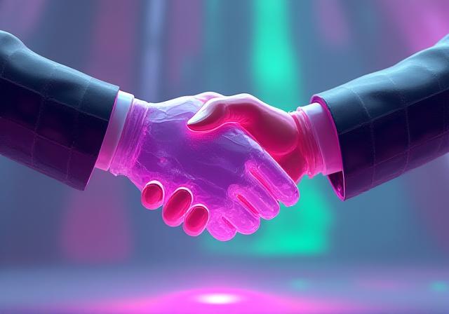 A conceptual image showing professional integrity and partnership